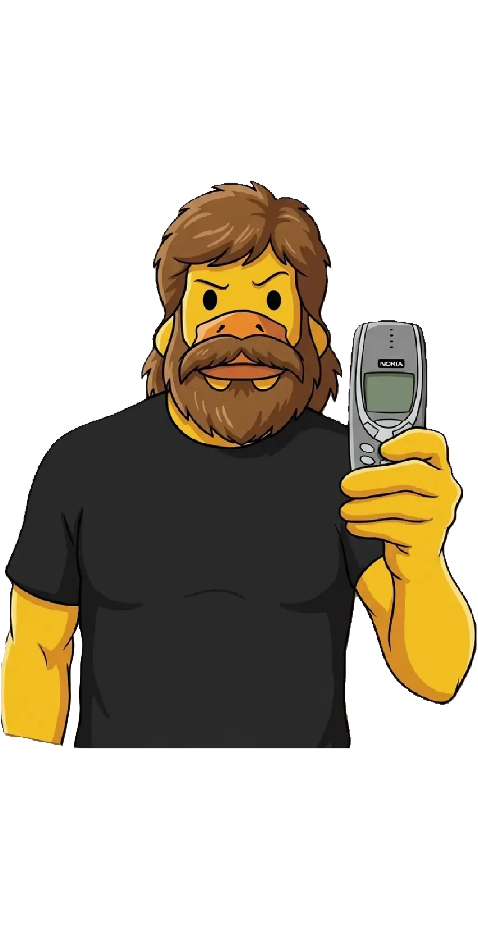 Duck Dorris with Nokia