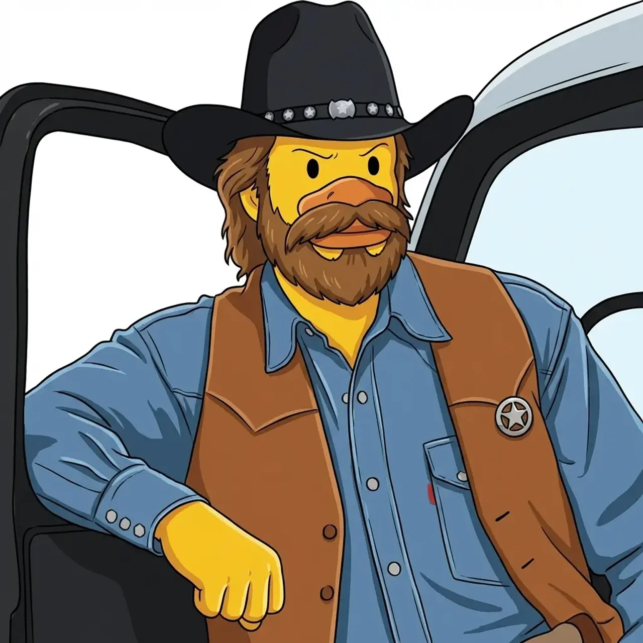 Walker Texas Quacker